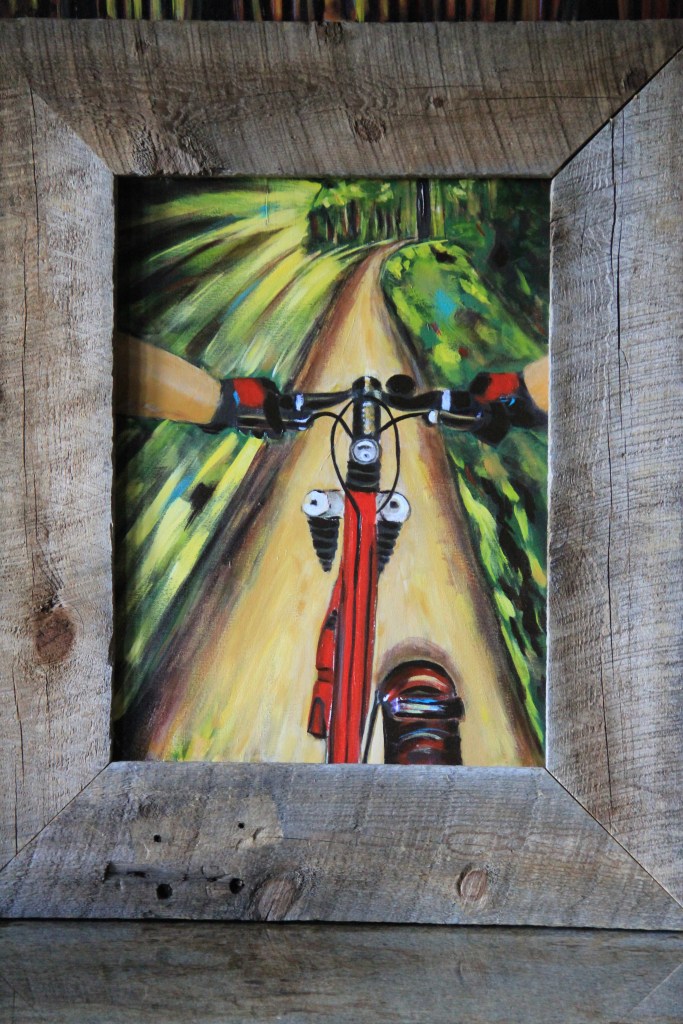 Mountain Bike Painting