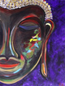 Peaceful Buddha is calming to the spirit.