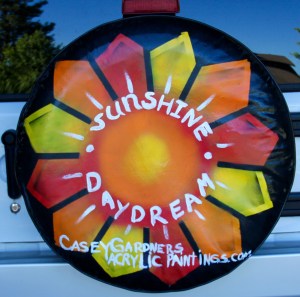 Will paint any tire cover for $200...  